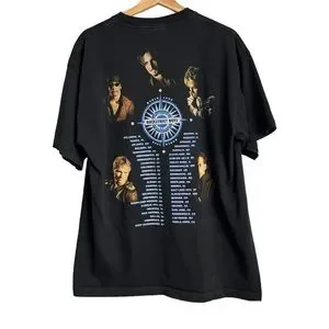 超希少❕Backstreet Boys Black & BlueツアーTシャツ Vintage Backstreet Boys Black & Blur World Tour T-shirt